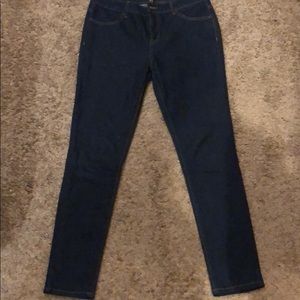 Forever 21 Dark Denim Skinny Jeans